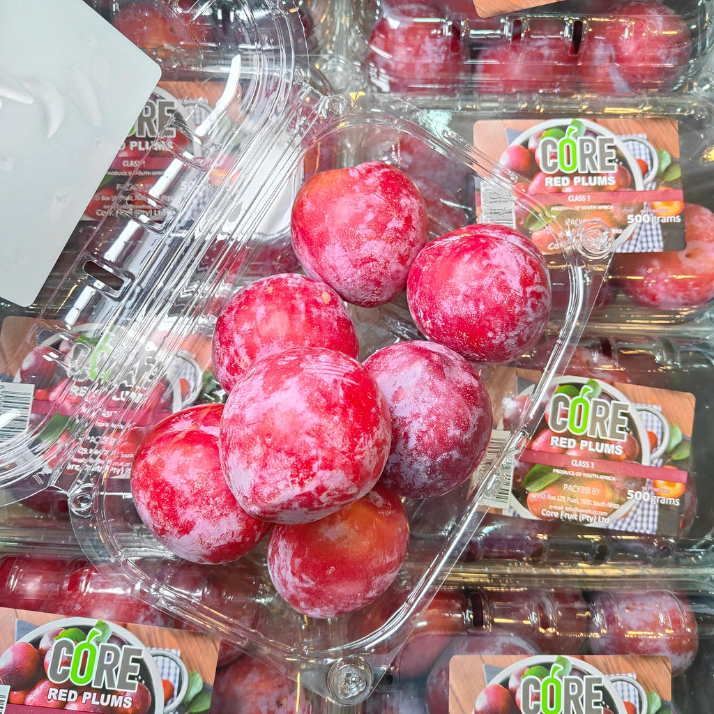 South Africa Red Plum (M) [500G/Pack]-Stone Fruits-MBG Fruit Shop