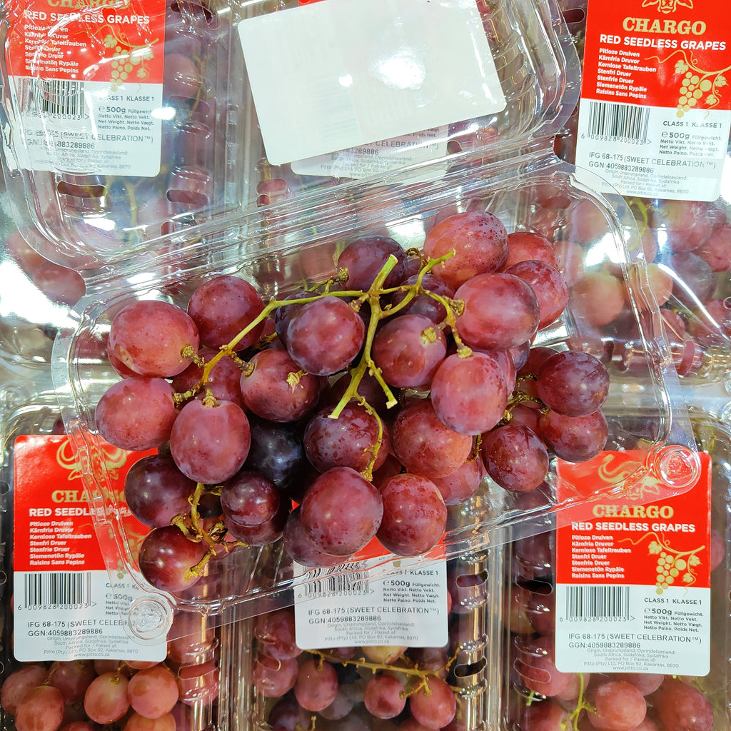 South Africa Sweet Celebration Red Grape [500G/Pack]-Grapes-MBG Fruit Shop
