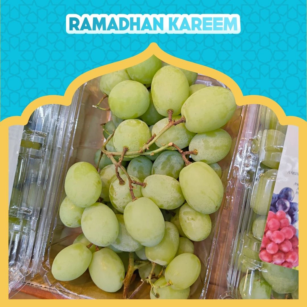 South Africa White Seedless Sweet Globe Grape [500G/Pack]-Grapes-MBG Fruit Shop