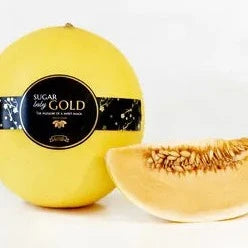 Spain Sugar Baby Gold Melon [1 Pc] (+/-1kg)-Exotic Fruits-MBG Fruit Shop