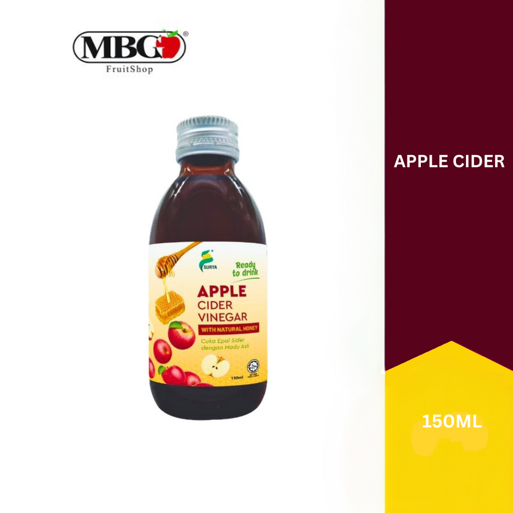 Surya Ready To Drink Apple Cider Vinegar With Natural Honey 150ml-Fruit Juice-MBG Fruit Shop