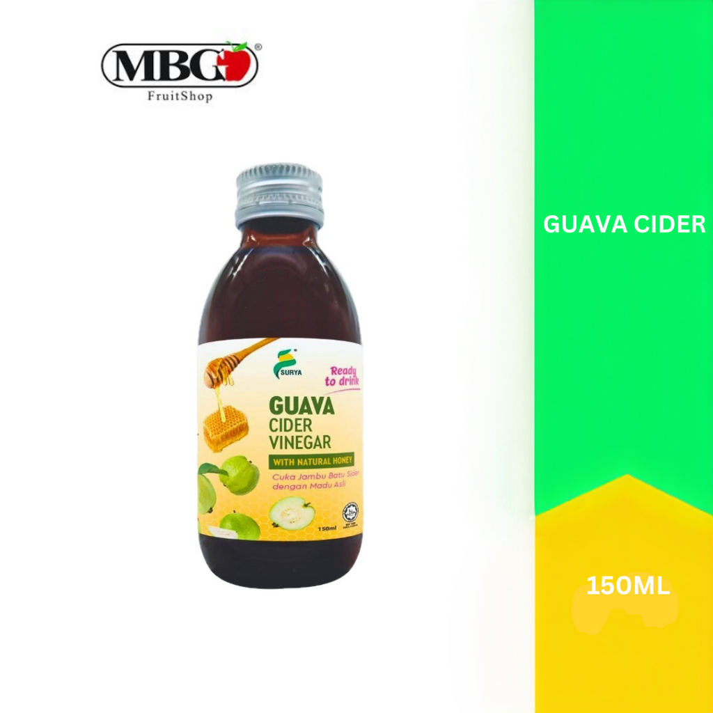 Surya Ready To Drink Guava Cider Vinegar With Natural Honey 150ml-Fruit Juice-MBG Fruit Shop