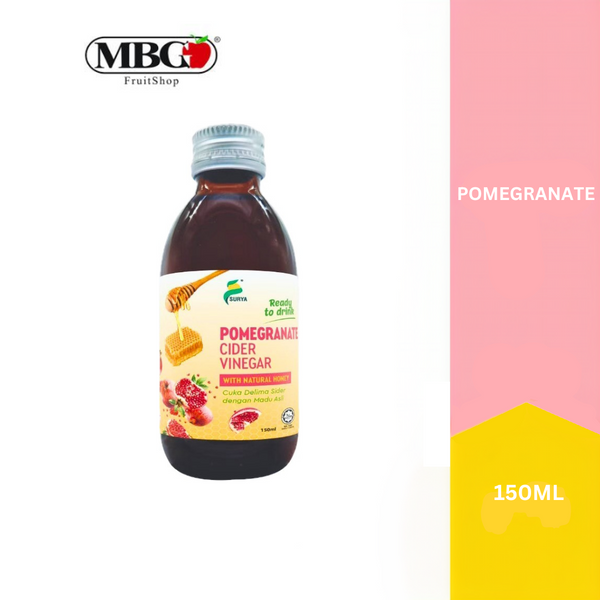 Surya Ready To Drink Pomegranate Cider Vinegar With Natural Honey 150ml-Fruit Juice-MBG Fruit Shop