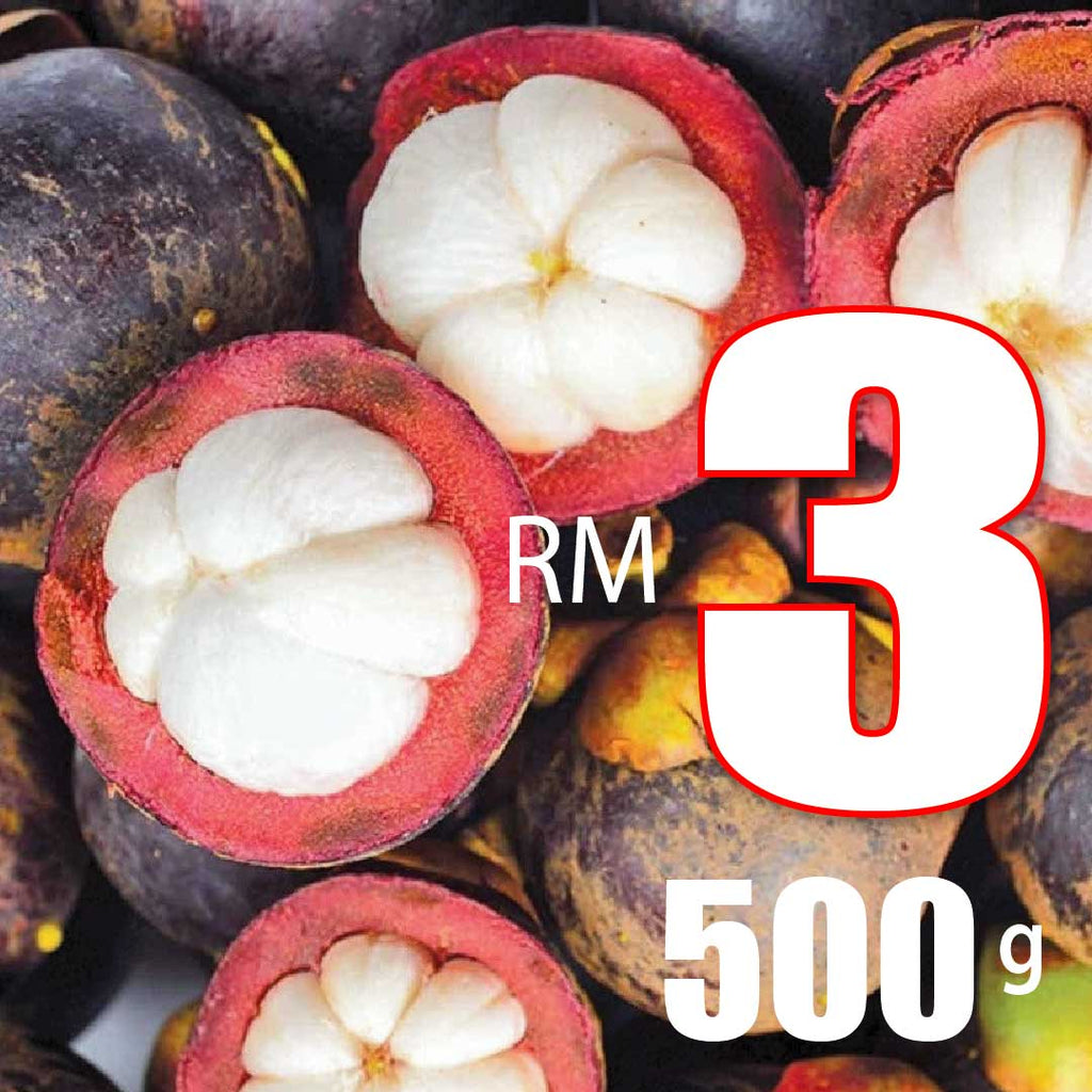 Thailand Mangosteen [500G/1Pack]-Exotic Fruits-MBG Fruit Shop