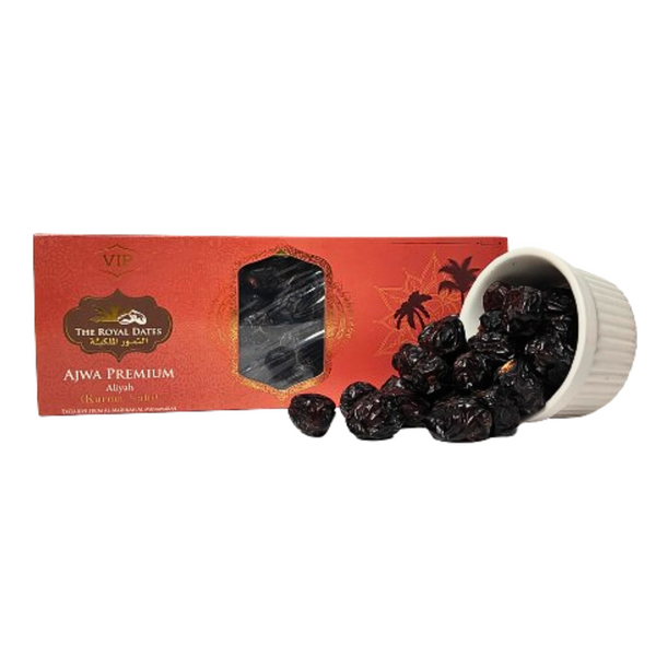 The Royal Ajwa Dates - Red Box [500G/Pack]-Dates-MBG Fruit Shop