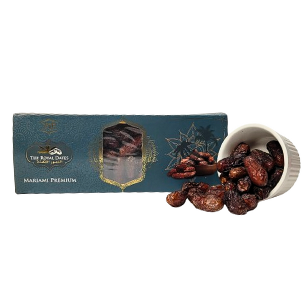 The Royal Mariami Dates - Dark Blue Box [500G/Pack]-Dates-MBG Fruit Shop