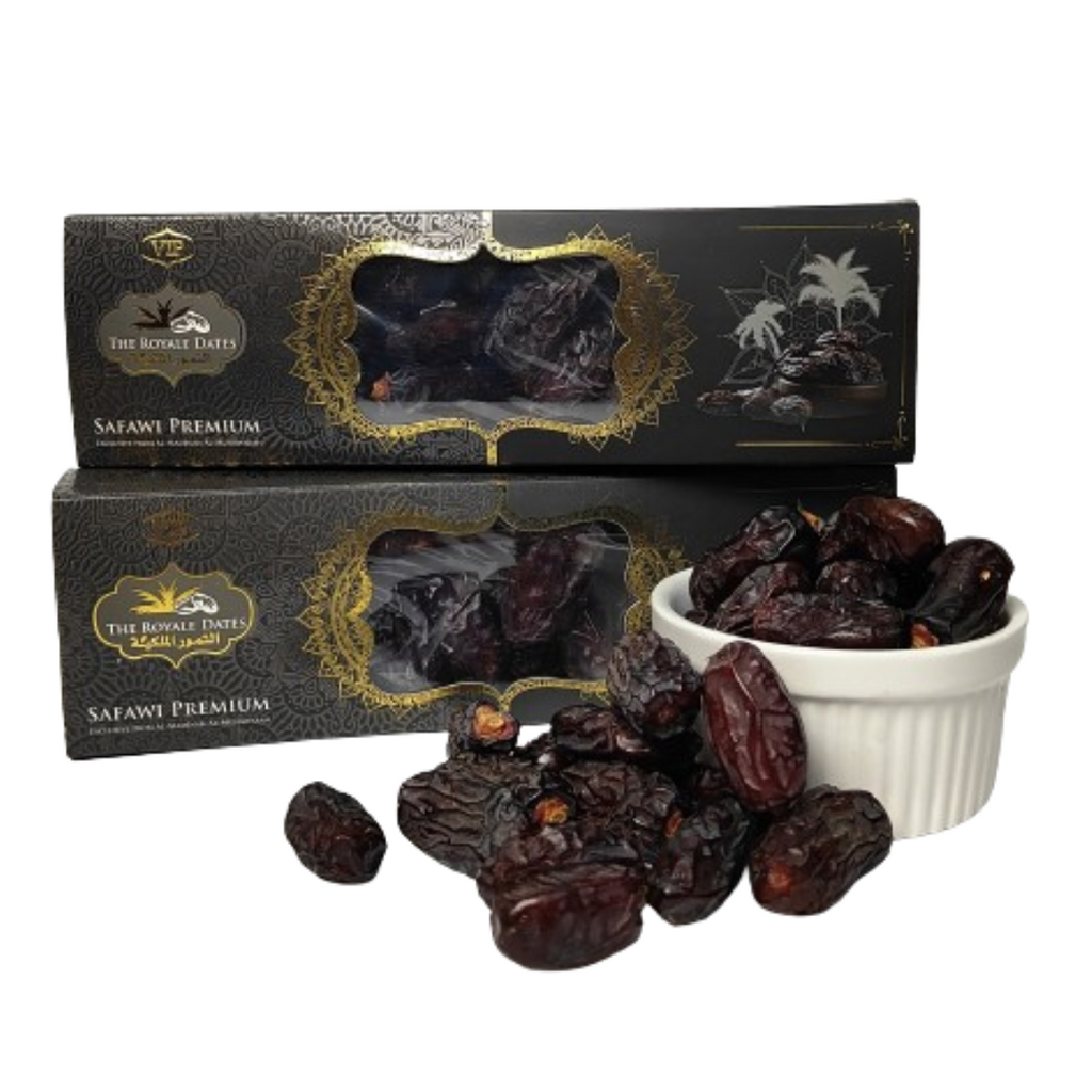 The Royal Safawi Dates - Black Box [250G/Pack]-Dates-MBG Fruit Shop
