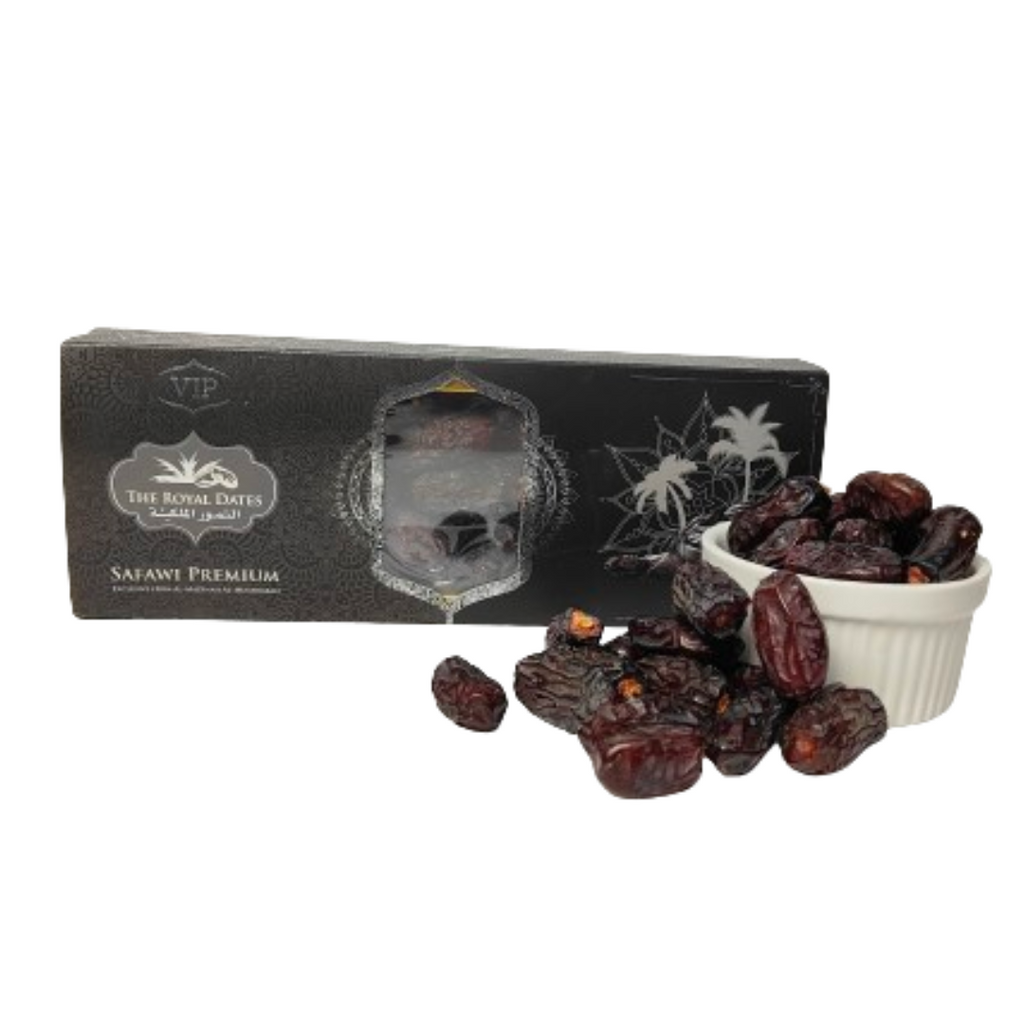 The Royal Safawi Dates - Black Box [500G/Pack]-Dates-MBG Fruit Shop
