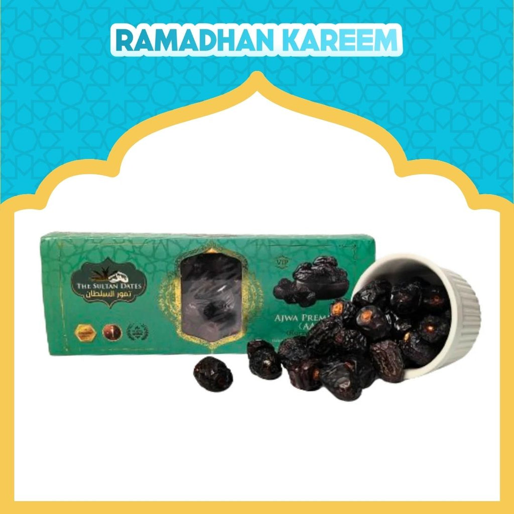 The Sultan Ajwa AA Dates [500G/Pack]-Dates-MBG Fruit Shop