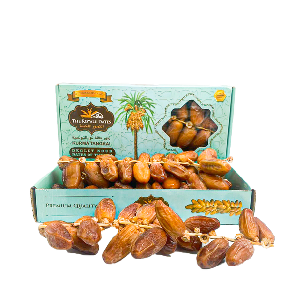 Tunisia Deglet Nour Dates (Kurma Tangkai) [400G/Pack]-Dates-MBG Fruit Shop