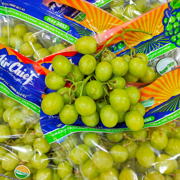 USA Autumn Crisp Green Grape [500G/Pack]-Grapes-MBG Fruit Shop