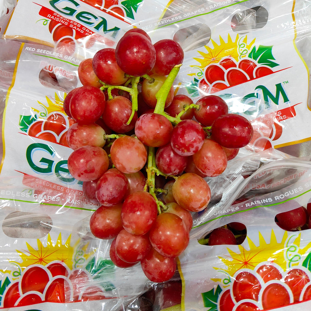 USA Gem Red Grapes [500G/Pack]-Grapes-MBG Fruit Shop