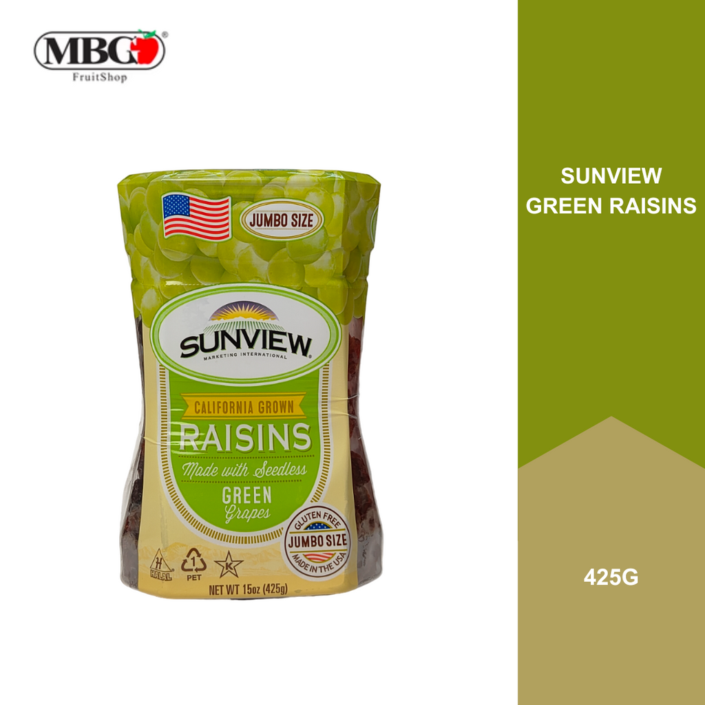 USA Sunview Green Raisins [425G]-Others-MBG Fruit Shop