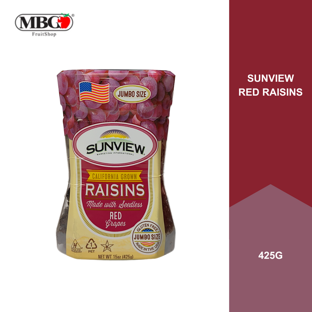 USA Sunview Red Raisins [425G]-Others-MBG Fruit Shop