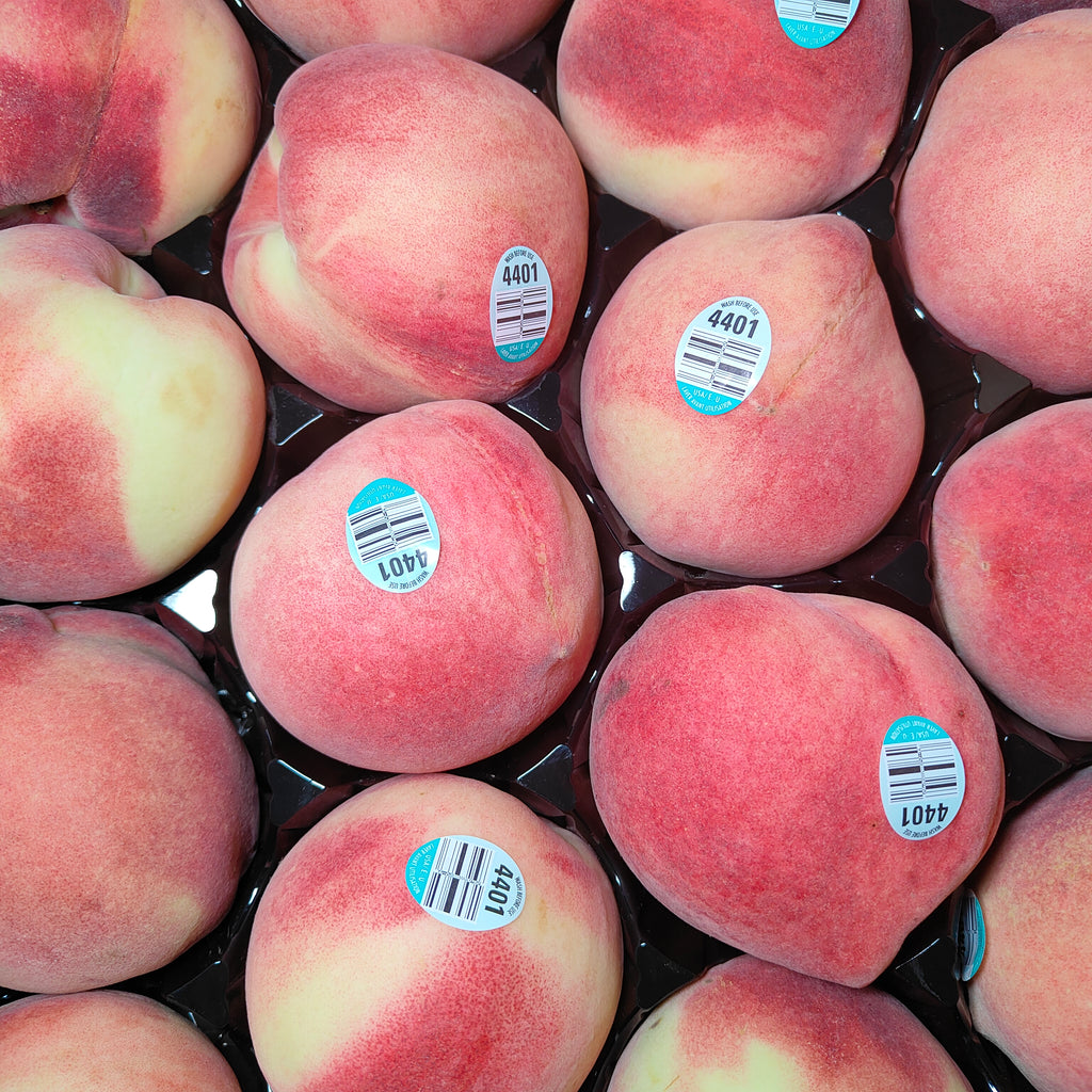 USA White Peach [1 Pc]-Common Fruits-MBG Fruit Shop