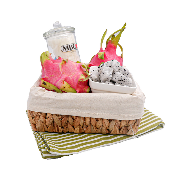 Vietnam White Dragon Fruit (M) [3 Pcs]-Exotic Fruits-MBG Fruit Shop