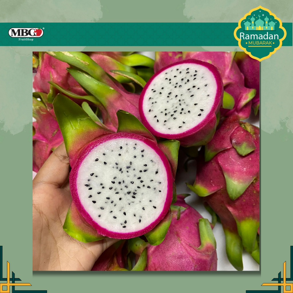 Vietnam White Dragon Fruit (S) [3 Pcs]-TropicalExotic8-MBG Fruit Shop