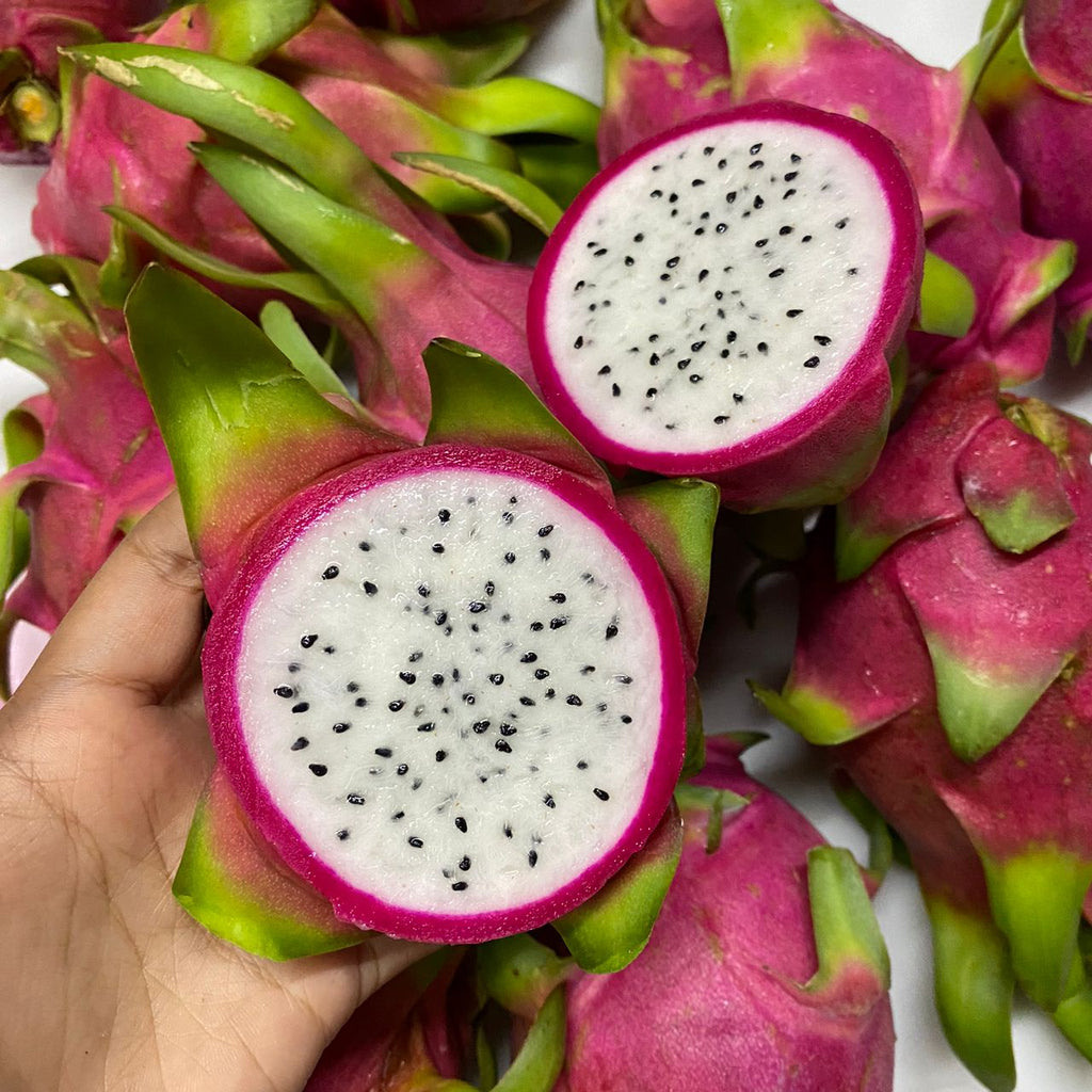Vietnam White Dragon Fruit (S) [4 Pcs]-TropicalExotic8-MBG Fruit Shop