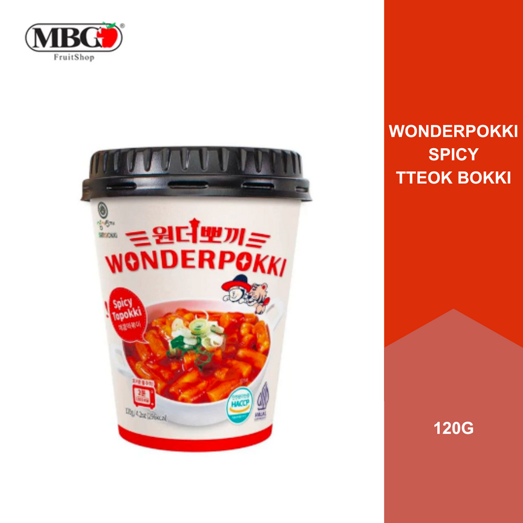 Wonderpokki Spicy Tteokbokki [120G]-Ready To Eat-MBG Fruit Shop