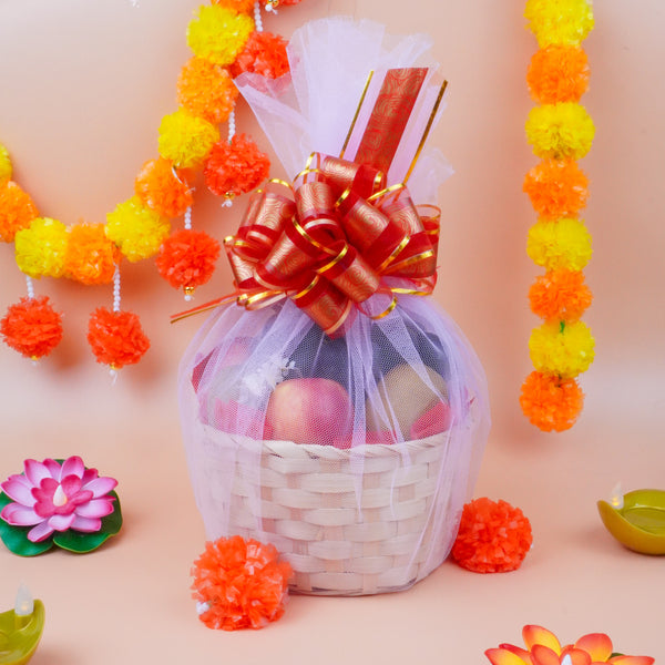 Treasure of Diwali Fruit Basket (7 Types of Fruits)