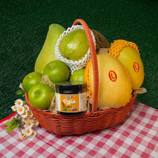Rojak Picnic Fruit Basket (5 Types of Fruits)