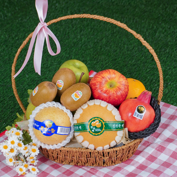 Picnic Classic (8 Types of Fruits)-Fruit Basket-MBG Fruit Shop