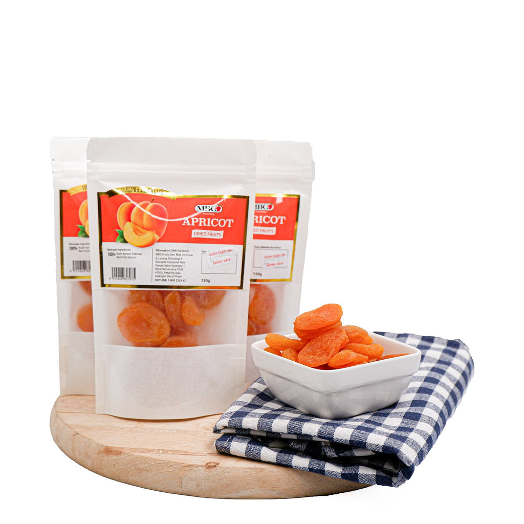 1 Pack x MBG Dried Apricot (150g/Pack)-Dry Product-MBG Fruit Shop