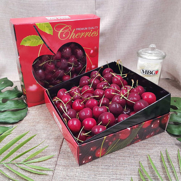 1 Pack x New Zealand Stella Cherry [1kg/Pack]-CNY Special-MBG Fruit Shop