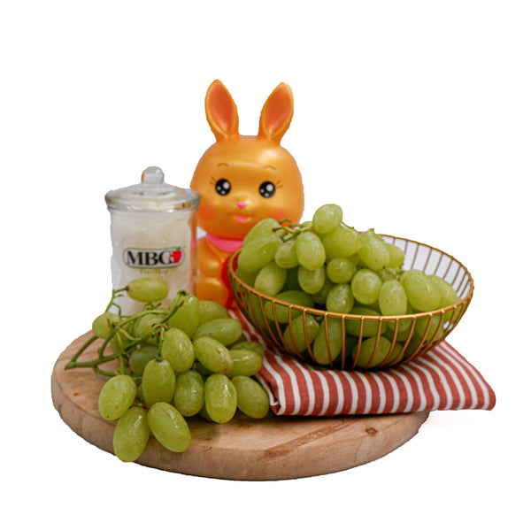 1 Pack x South Africa Arra 15 Green Grape [500g/Pack]-Grapes-MBG Fruit Shop