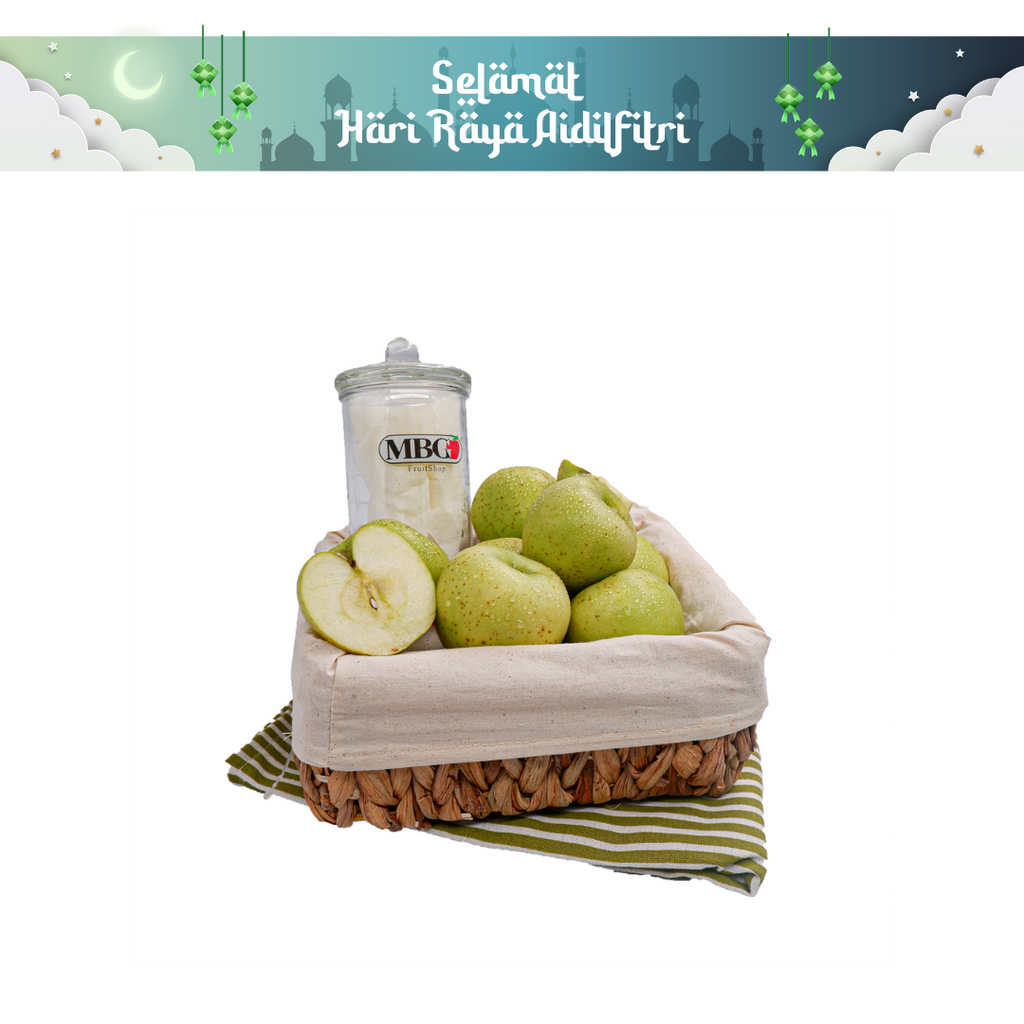 5 Pcs x Serbia Granny Smith Green Apple (S)-Apples Pears-MBG Fruit Shop