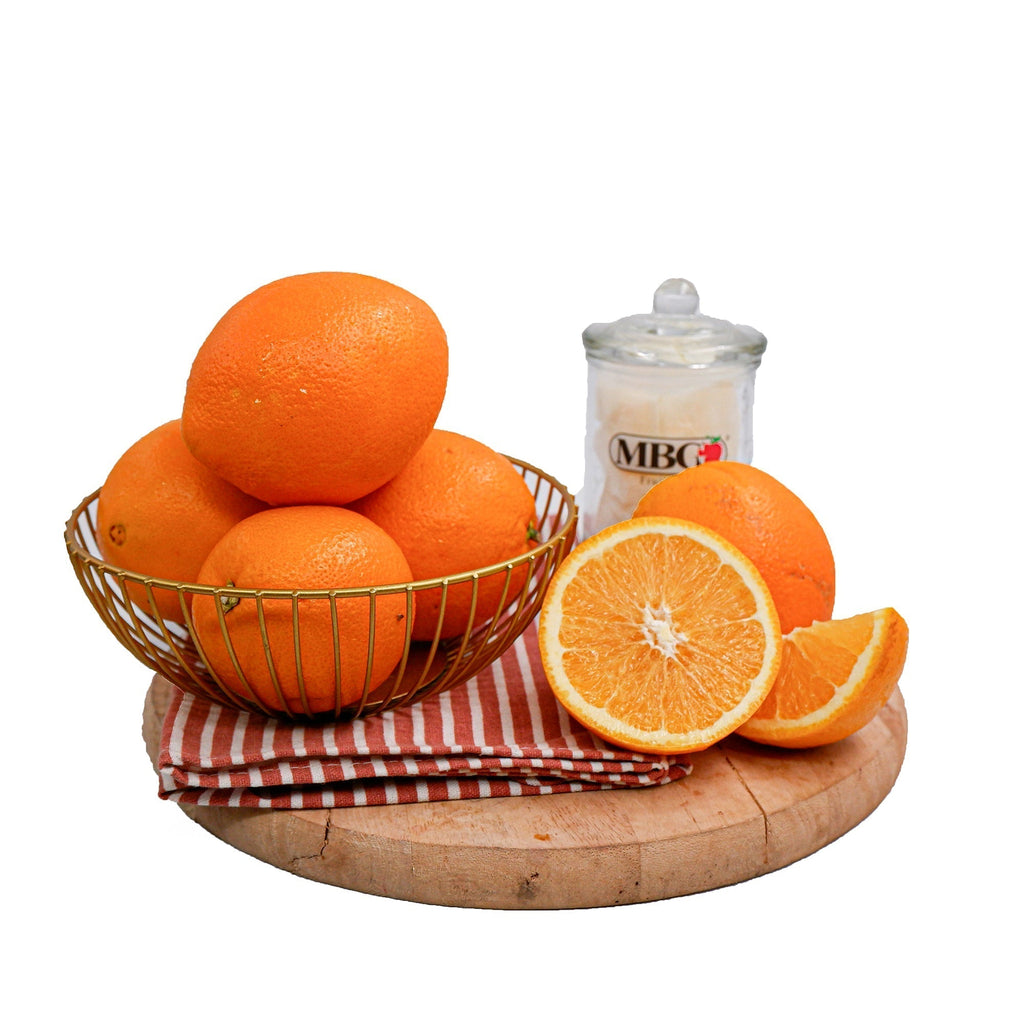6 Pcs x Egypt Navel Orange (S)-Citrus-MBG Fruit Shop