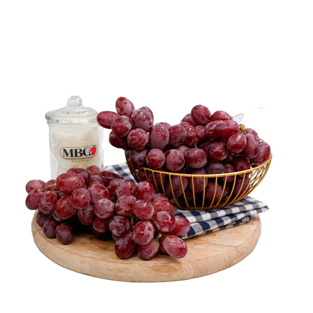 (Air Flown) USA Scarlet Royal Red Grapes [500G/Pack]-Grapes-MBG Fruit Shop