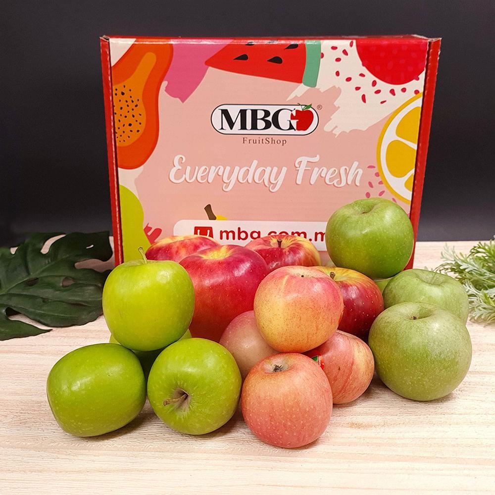 Apple Combo Fruit Box (4 Types of Fruits)-Fruit Box-MBG Fruit Shop