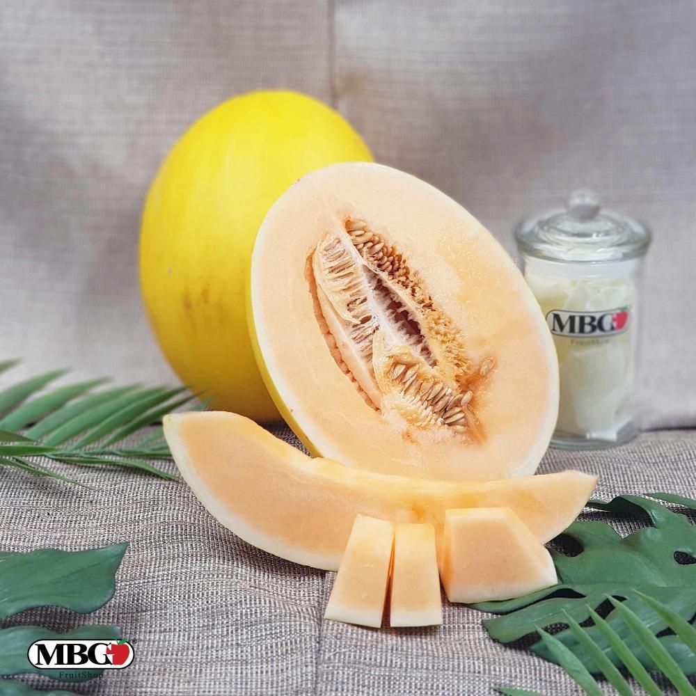 Australia Orange Candy Melon (Orange Flesh)-Exotic Fruits-MBG Fruit Shop