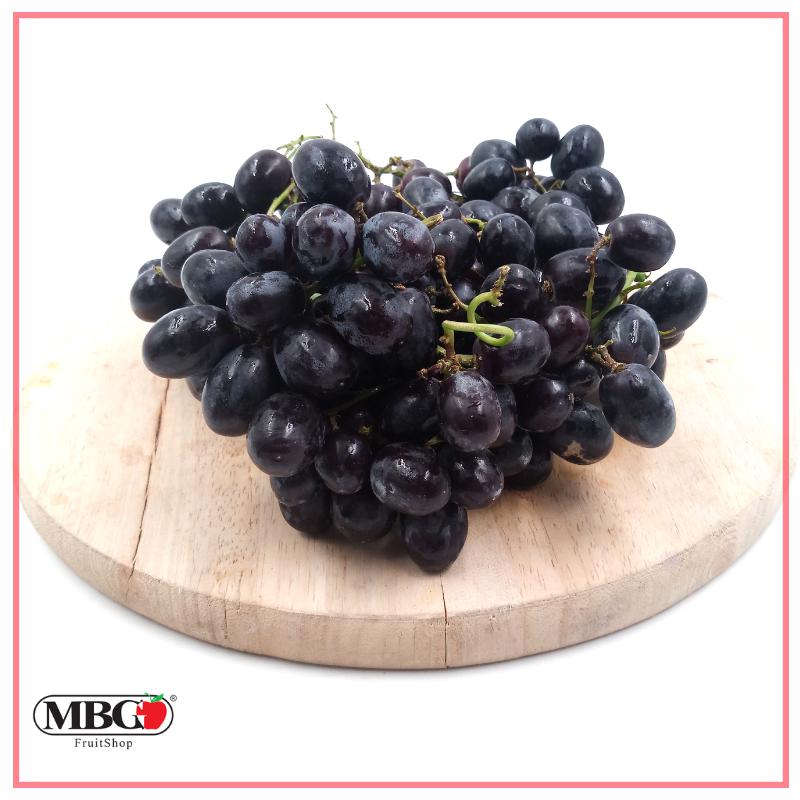 Australia Sable Seedless Black Grape [800g/Pack]-Grapes-MBG Fruit Shop