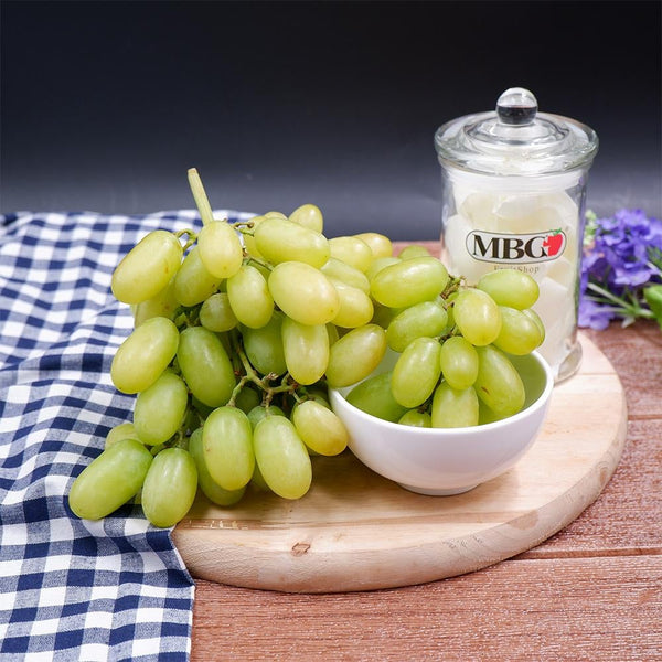 Australia Sugar Crisp Green Grape [500g/Pack]-Grapes-MBG Fruit Shop