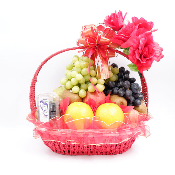 Blessing Fruit Basket - Lively (9 Types of Fruits)-Fruit Basket-MBG Fruit Shop