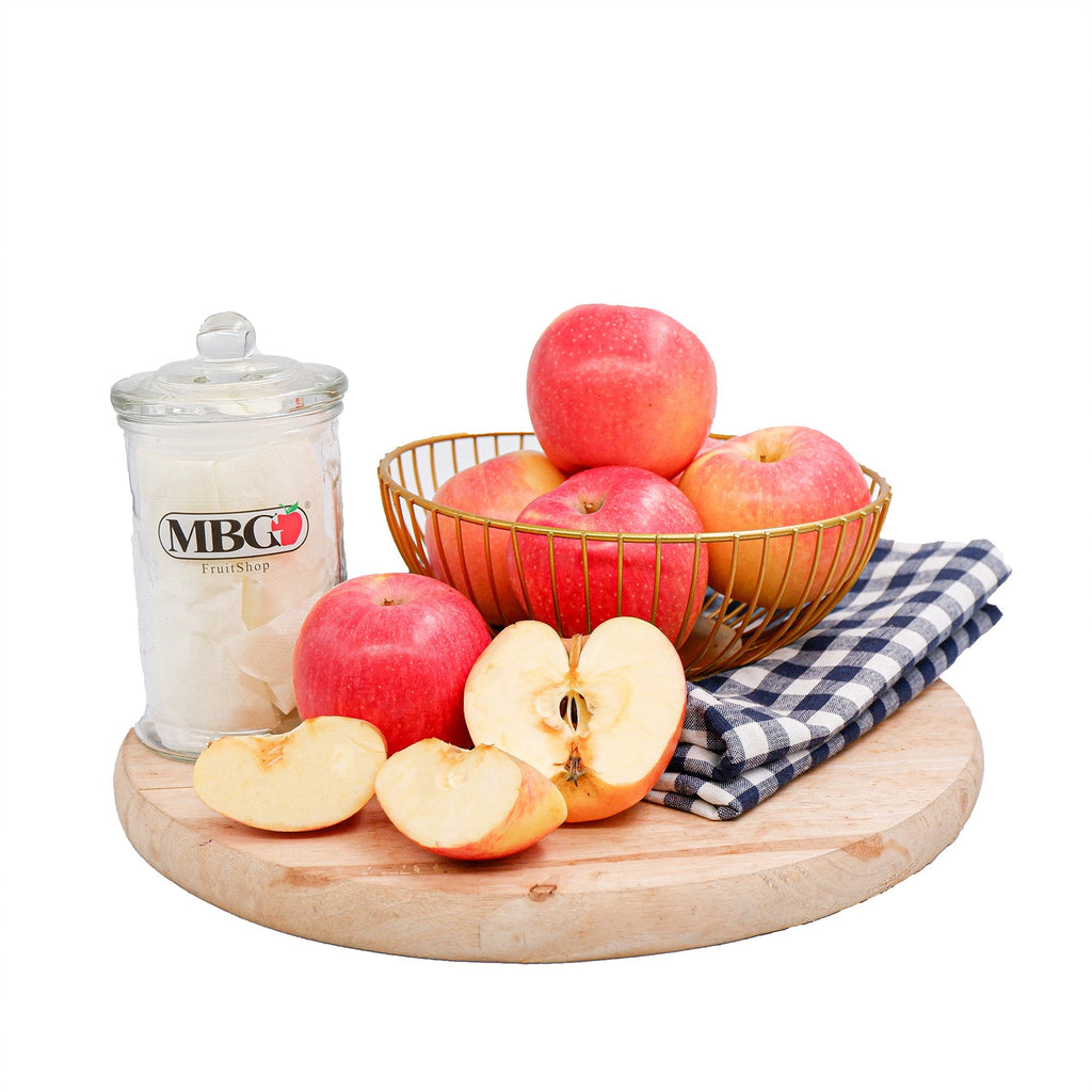China Red Apple Fuji (M) -Blush-Apples Pears-MBG Fruit Shop
