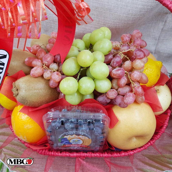 Deluxe Fruit Basket (10 Types of Fruits) MBG Fruit Shop
