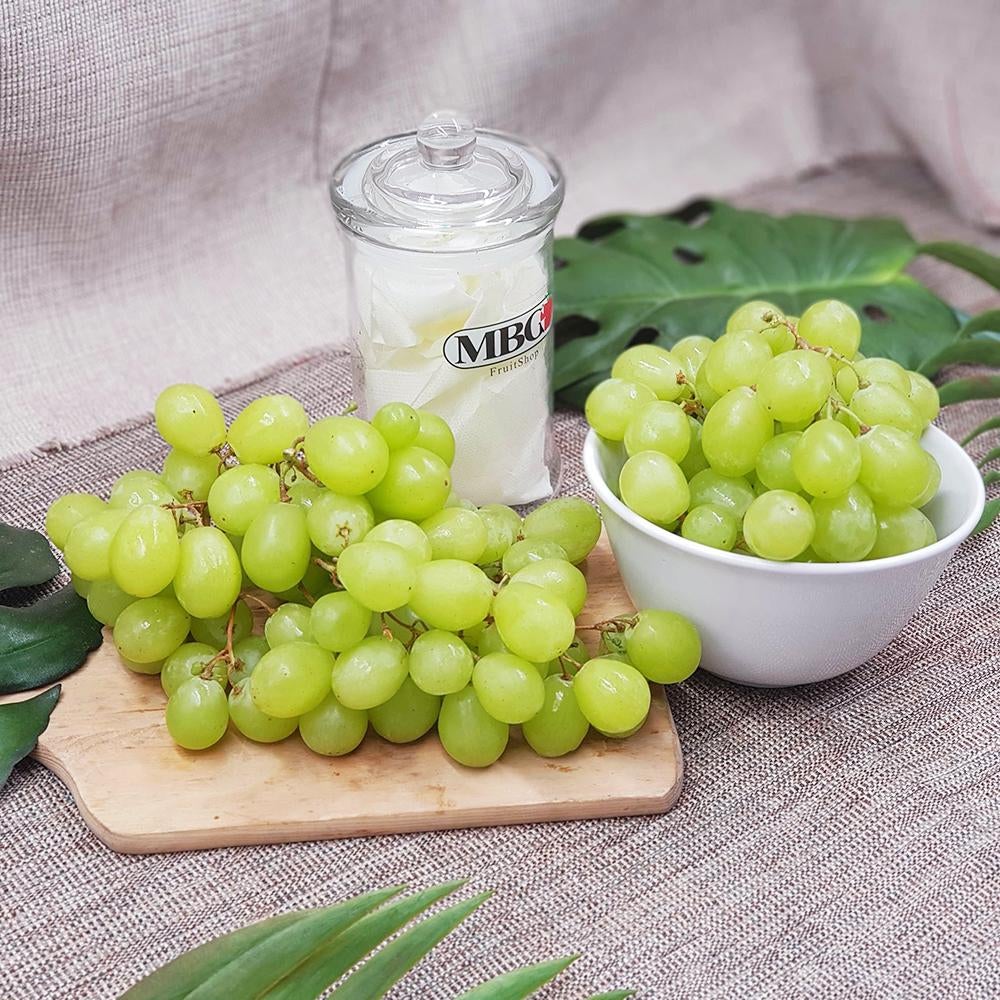 Egypt Seedless Green Grapes [500G/Pack] MBG Fruit Shop