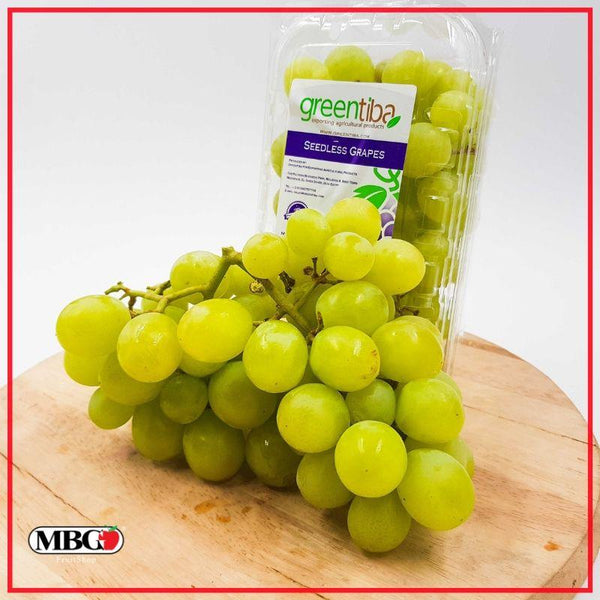 Egypt Seedless Green Grapes [500G/Pack] MBG Fruit Shop