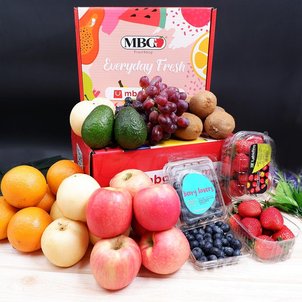 Family Fruit Box (9 Types of Fruits)-Fruit Box-MBG Fruit Shop