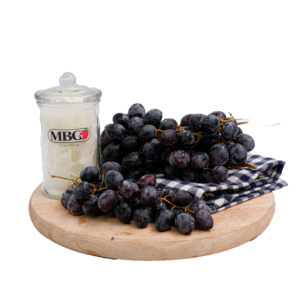 Greece Arra Black Grape [500g/Pack]-Grapes-MBG Fruit Shop