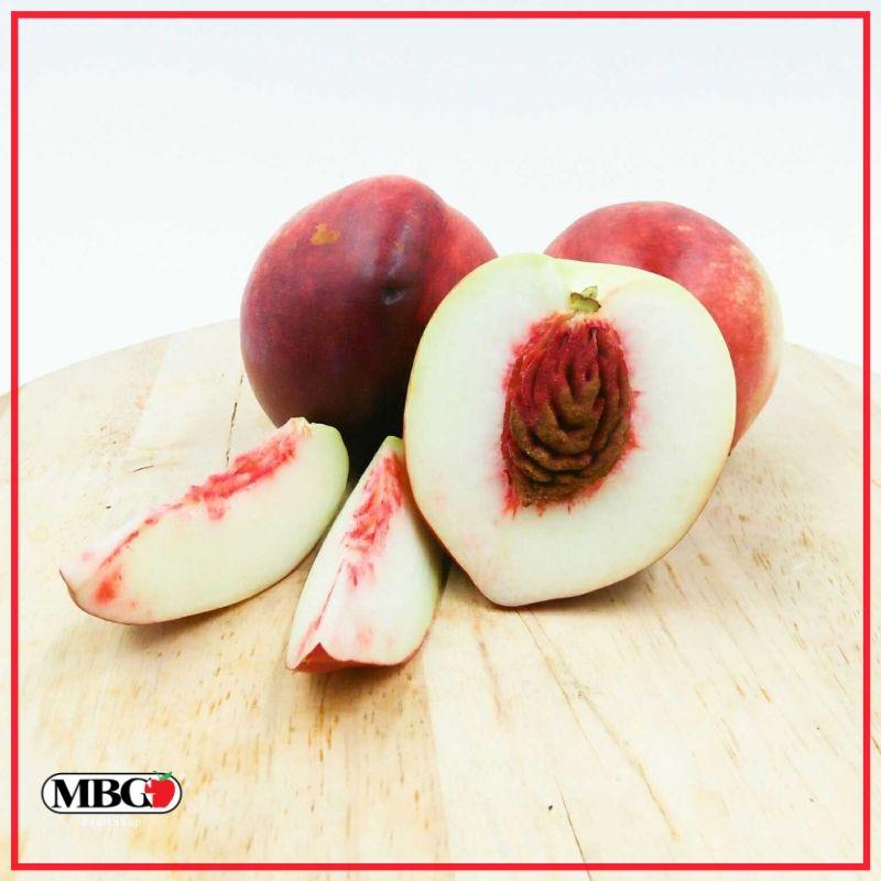 Greece White Nectarine [4Pcs/Pack]-Stone Fruits-MBG Fruit Shop