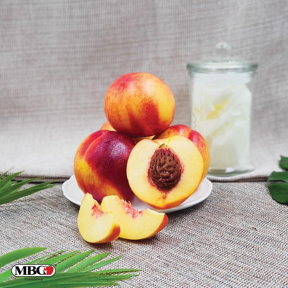 Greece Yellow Nectarine [4Pcs/Pack]-Stone Fruits-MBG Fruit Shop