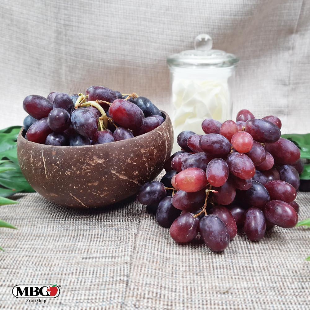 India Crimson Grapes [500G/Pack]-Grapes-MBG Fruit Shop