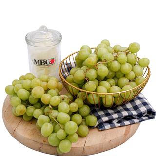 Lebanon Pristine Green Grape (500g/Pack)-Grapes-MBG Fruit Shop