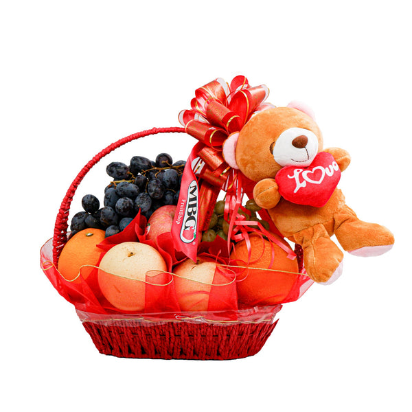 Loving Fruit Basket - Signature (7 Types of Fruits)-Fruit Basket-MBG Fruit Shop