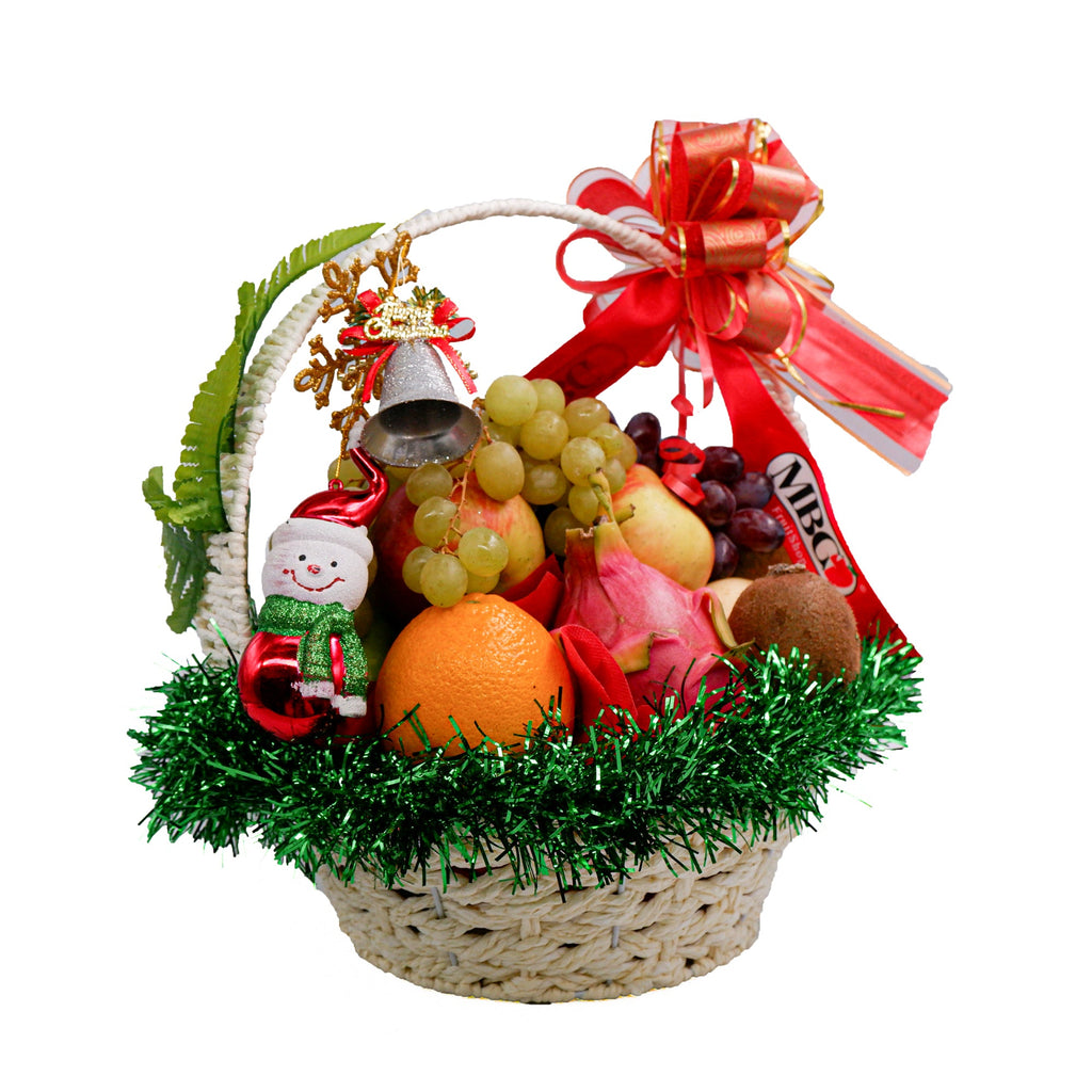 Mbg Christmas Bestie Basket (M)-Xmas Special-MBG Fruit Shop