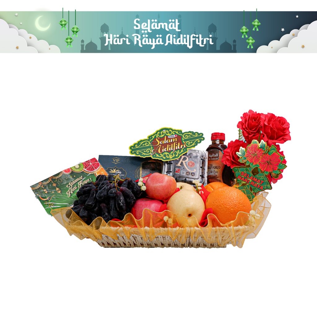 Meriah Raya - Syrup Dates Fruit Basket-MBG Fruit Shop